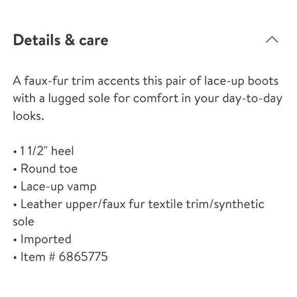 Dr. Martens | 1460 Serena Faux Fur Trim Boot - Picture 10 of 10